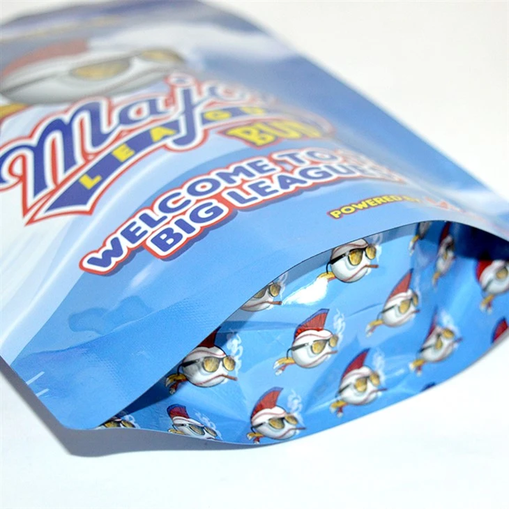 1 Pound Cookies Smell Proof Bag Waterproof , Odor Proof Mini Ziplock Bags Drugs For Hemp Storage
