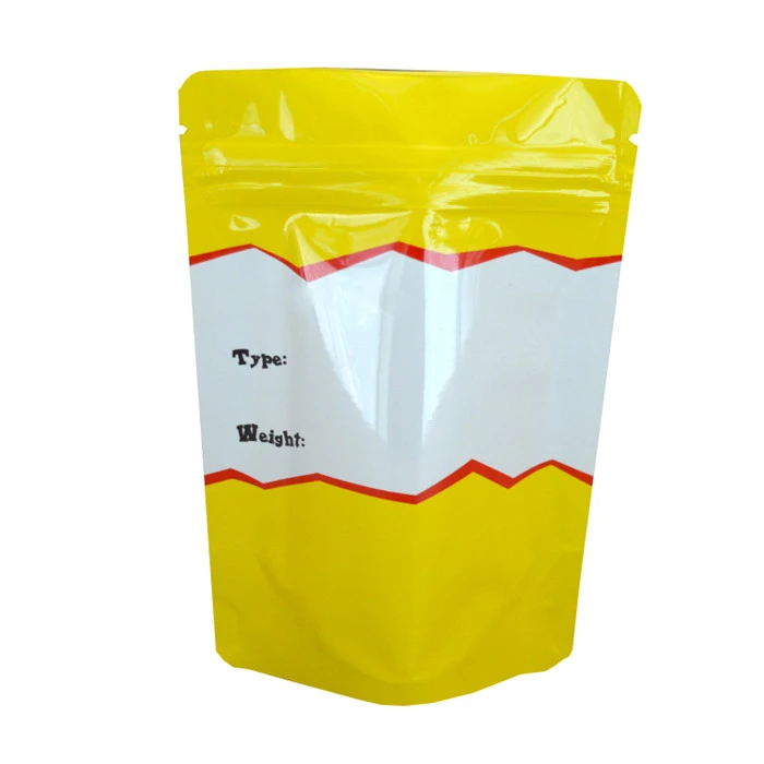 Cookies Cannabis Packaging Glossy Stand Up Pouch With Window