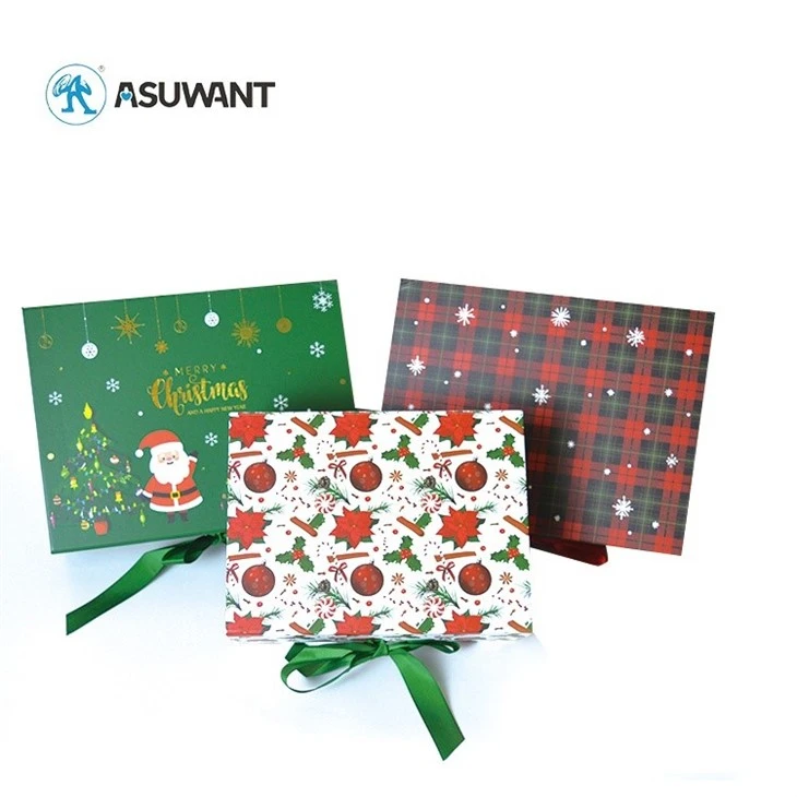 Christmas Paper Candy Box With Flip Lid best